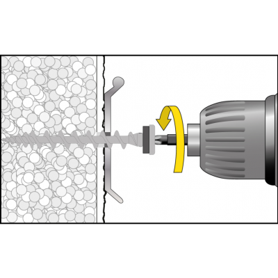 WKRĘT DO IZOLACJI TERMICZNYCH 80MM ŚREDNICA 8MM CZARNY /opk=50szt./ 9480IPS CELO (9480IPS)